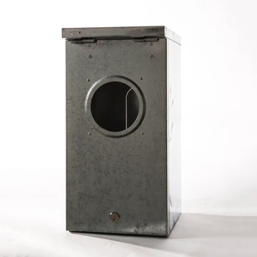 Meter Box, Galvanised (with Window & Lock)